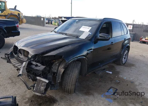 2010 BMW X5 M z USA, uszkodzony, nr VIN 5YMGY0C57ALK25568